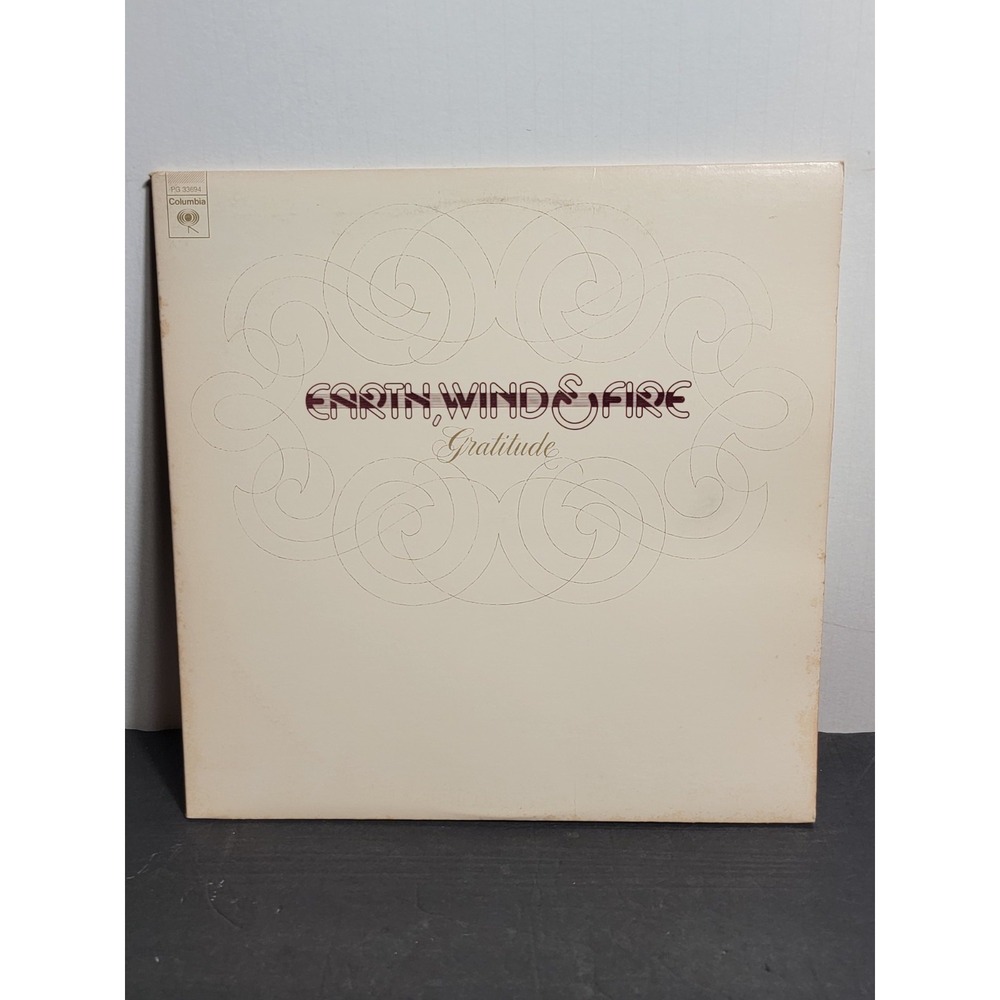 Earth Wind & Fire Gratitude 1975 Vinyl Record Album Columbia PG 33694 VG+